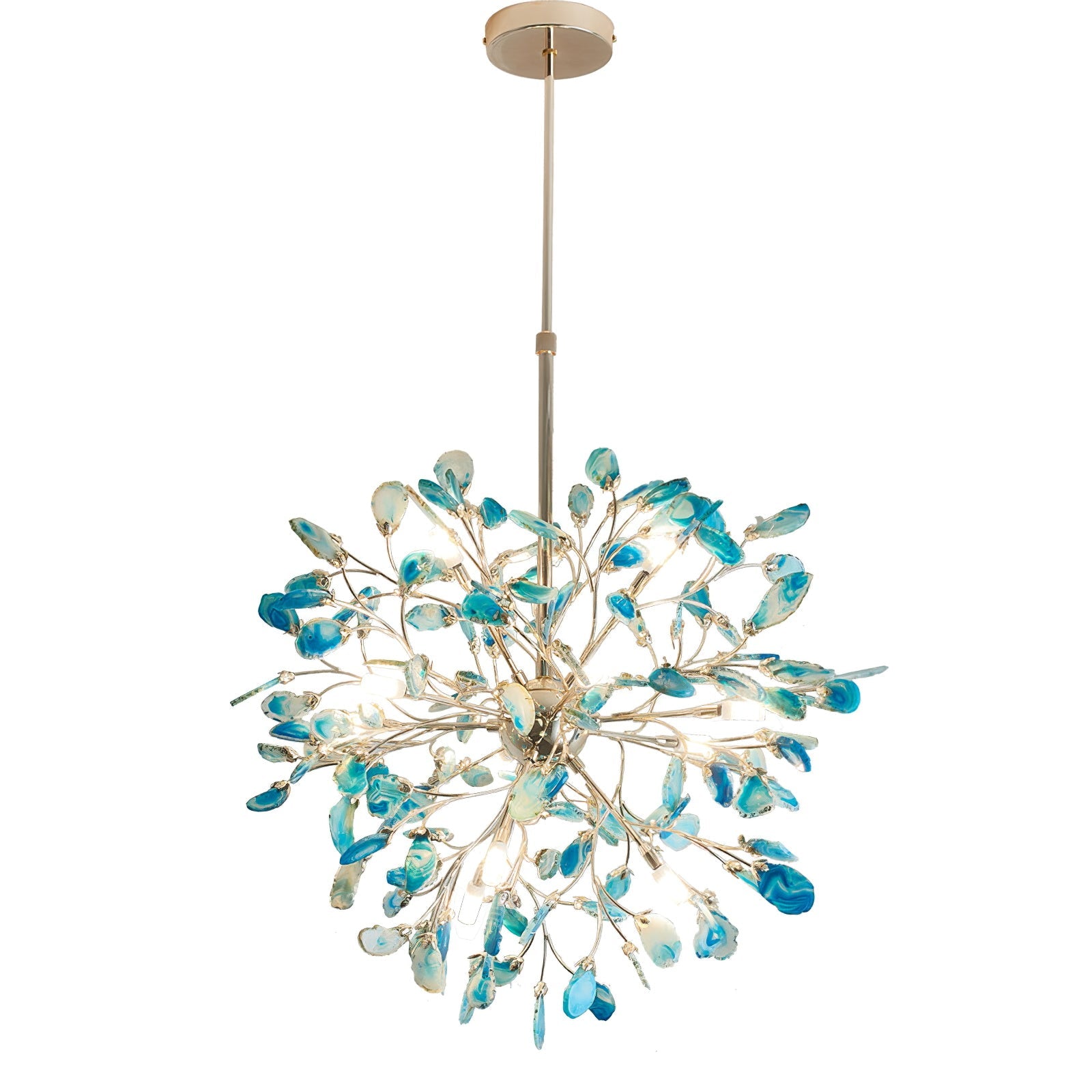 Modern Agate Chandelier