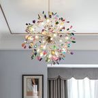 Modern Agate Chandelier