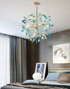 Modern Agate Chandelier