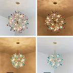 Modern Agate Chandelier