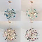 Modern Agate Chandelier