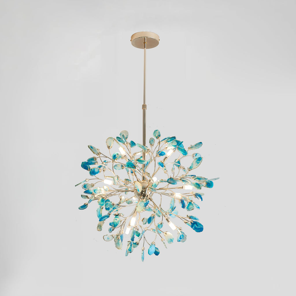Modern Agate Chandelier