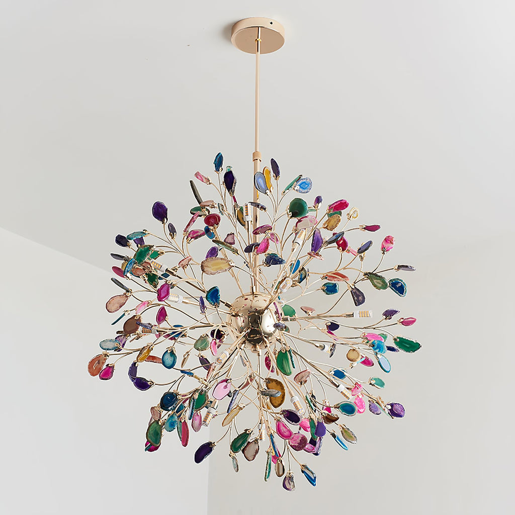 Modern Agate Chandelier