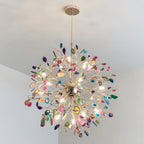 Modern Agate Chandelier
