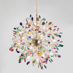 Modern Agate Chandelier