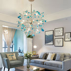 Modern Agate Chandelier