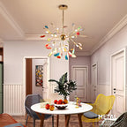 Modern Agate Chandelier
