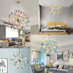 Modern Agate Chandelier