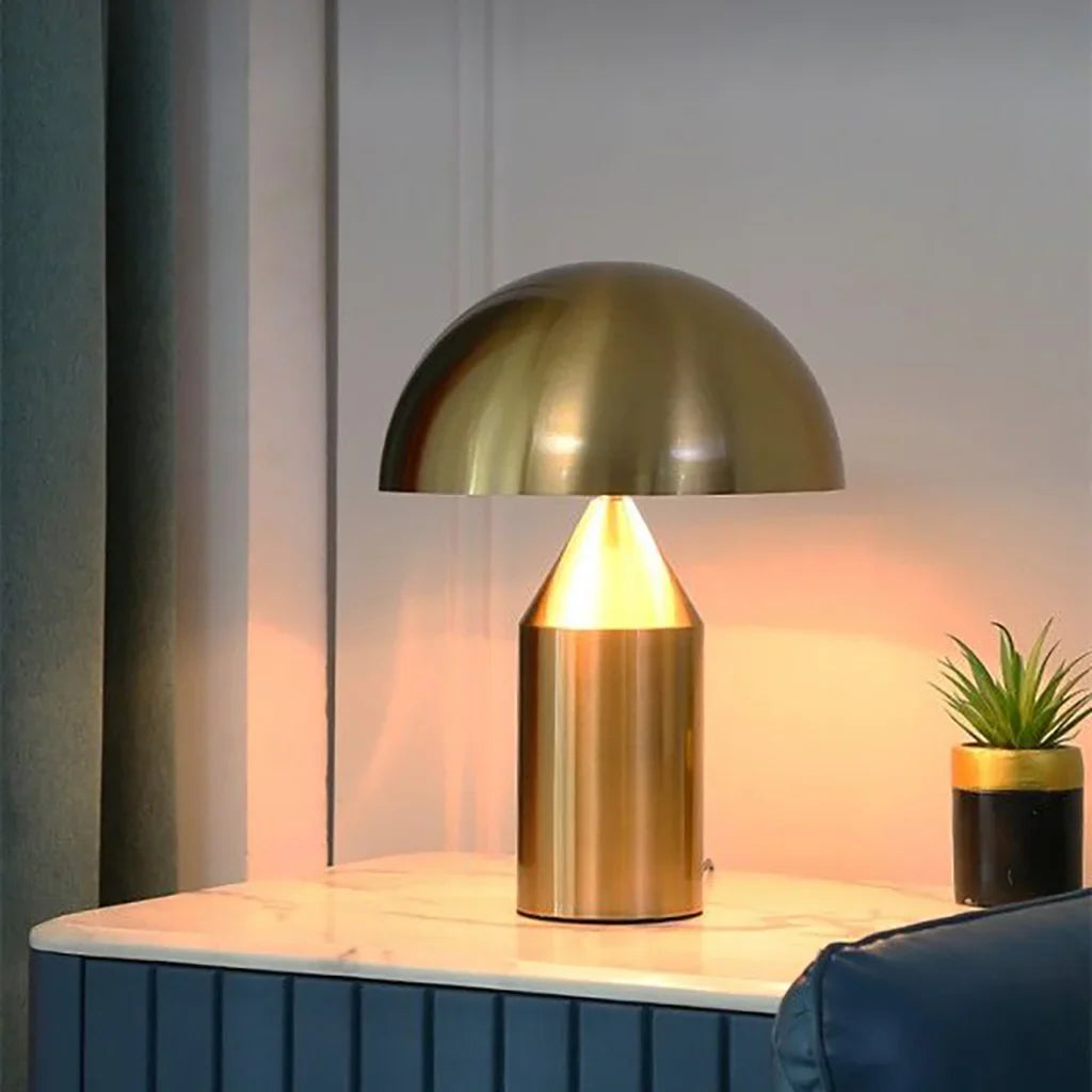 Conn mushroom table lamp