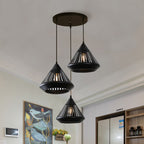 Arisha Modern Minimalist Metal Chandelier Bedroom