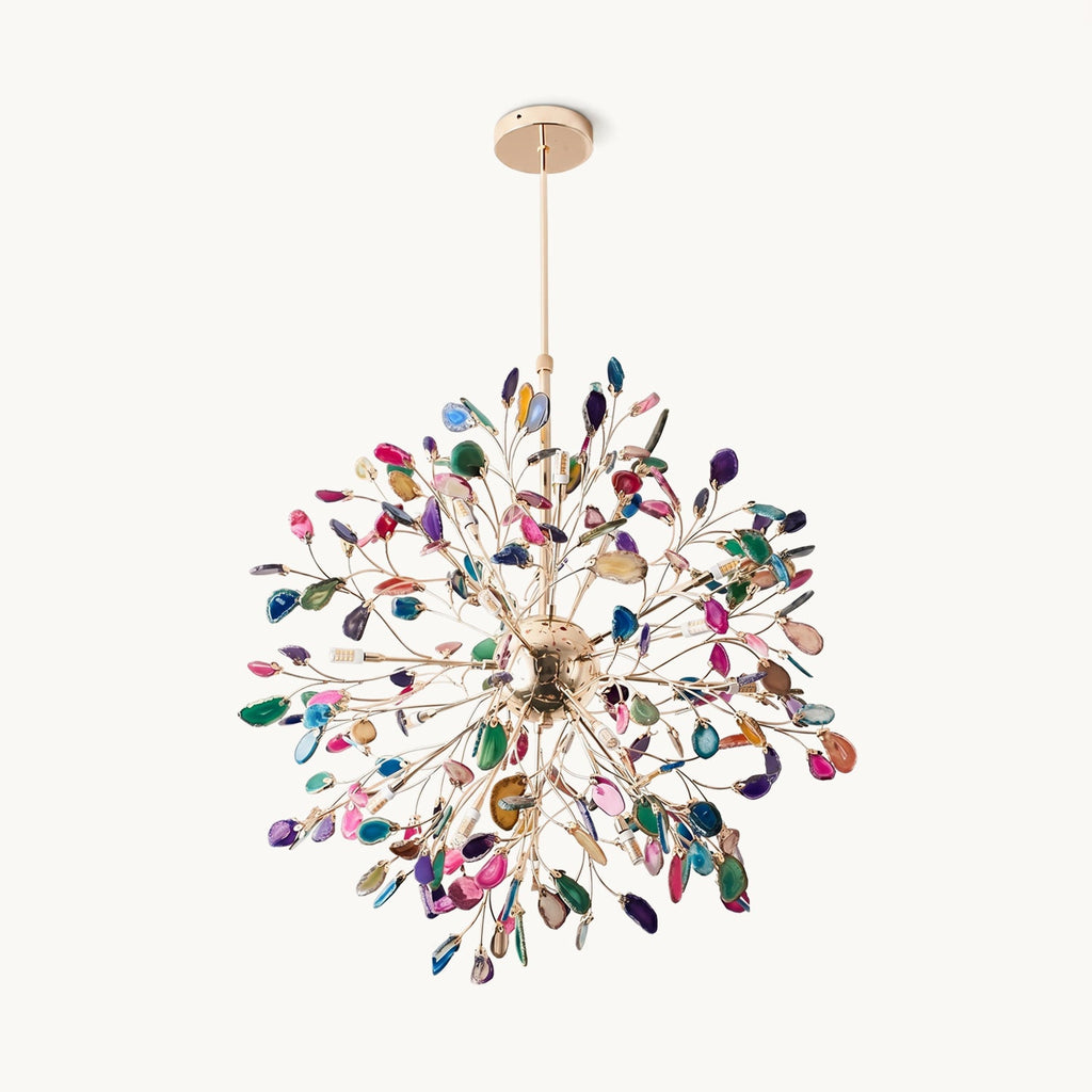 Modern Agate Chandelier