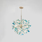 Modern Agate Chandelier