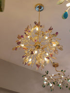 Modern Agate Chandelier