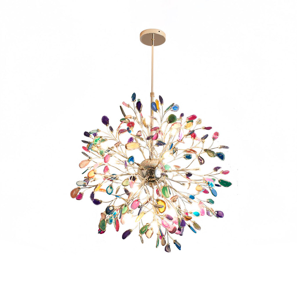 Modern Agate Chandelier