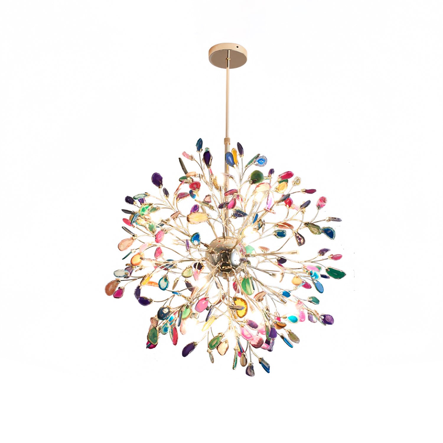 Modern Agate Chandelier