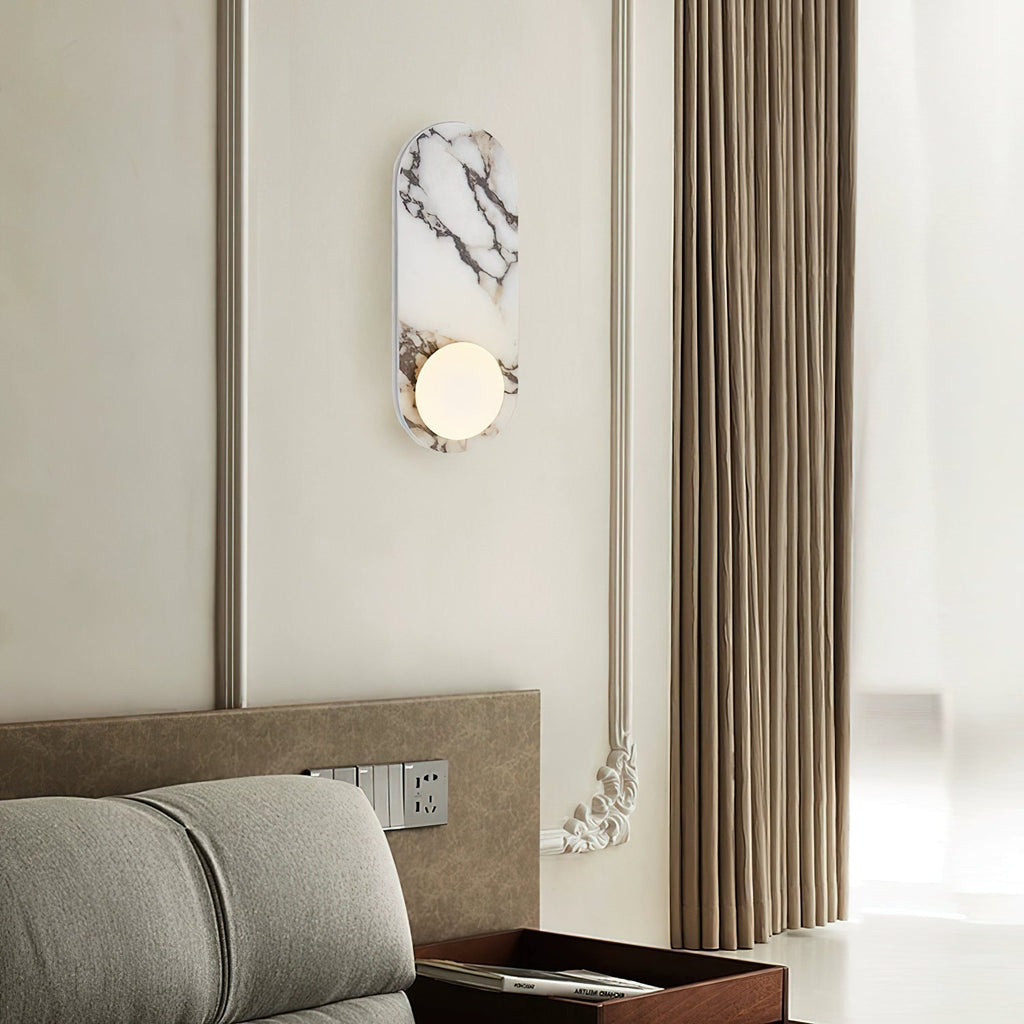 Domil Marble Wall Sconce