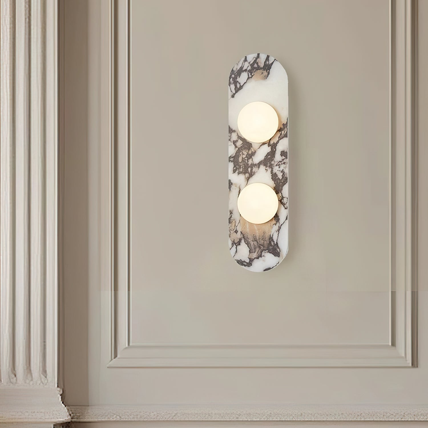 Domil Marble Wall Sconce