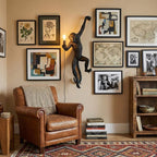 Monkey Wall Lamp