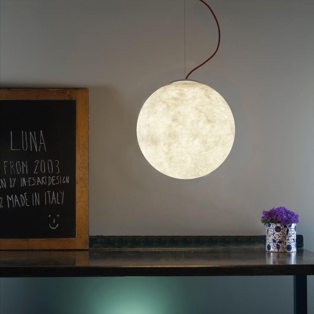 Lunara Minimalist Moon Suspension