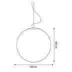 Lunara Minimalist Moon Suspension