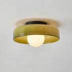 Morrow Glass Disc Ceiling Light/Wall Light