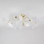 Murano Glass Flowers Ceiling Light