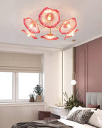 Murano Glass Flowers Ceiling Light