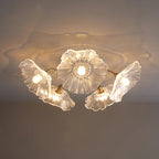 Murano Glass Flowers Ceiling Light
