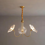 Murano Glass Flowers Chandelier