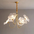 Murano Glass Flowers Chandelier
