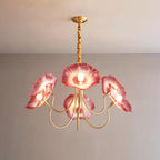 Murano Glass Flowers Chandelier