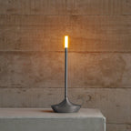 Minimalist LED Table Lamp with Touch Switch in Candle Shape