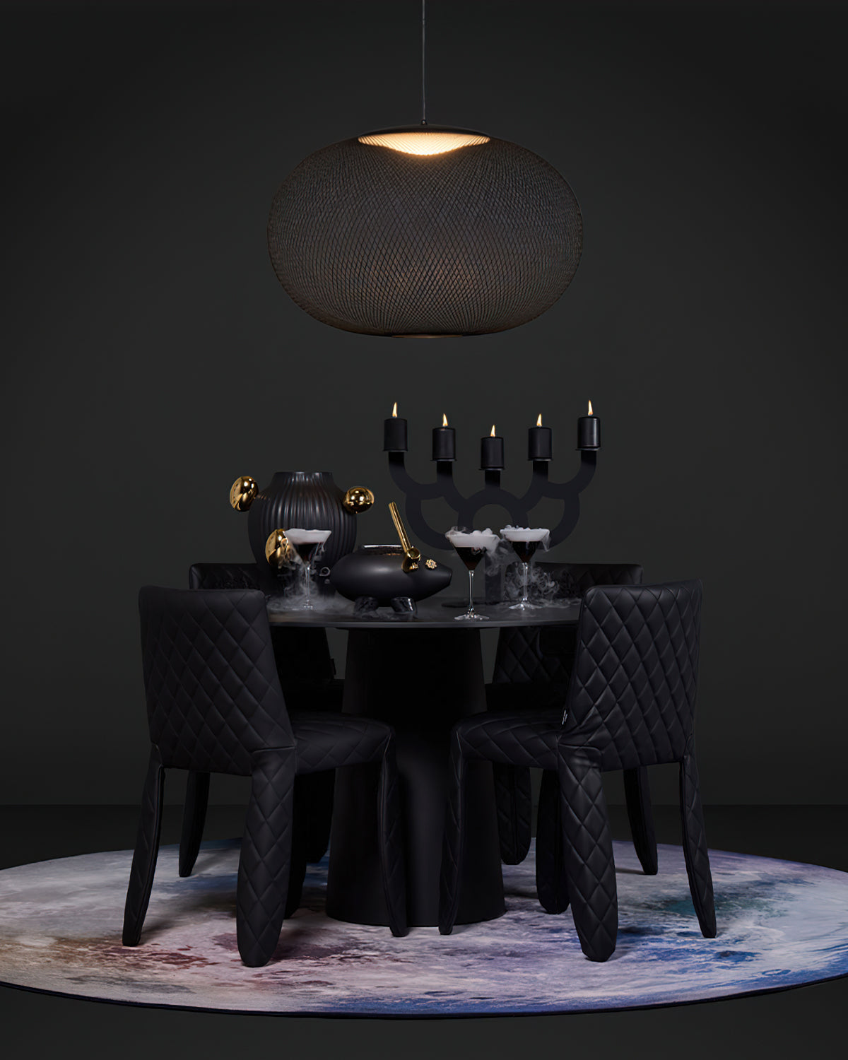 NR2 Grid Pendant Lamp