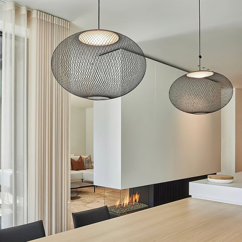 NR2 Grid Pendant Lamp