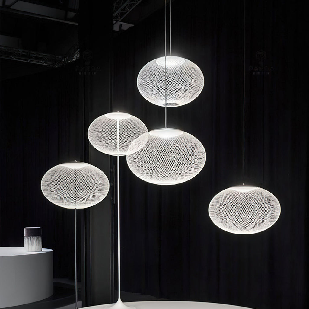 NR2 Grid Pendant Lamp