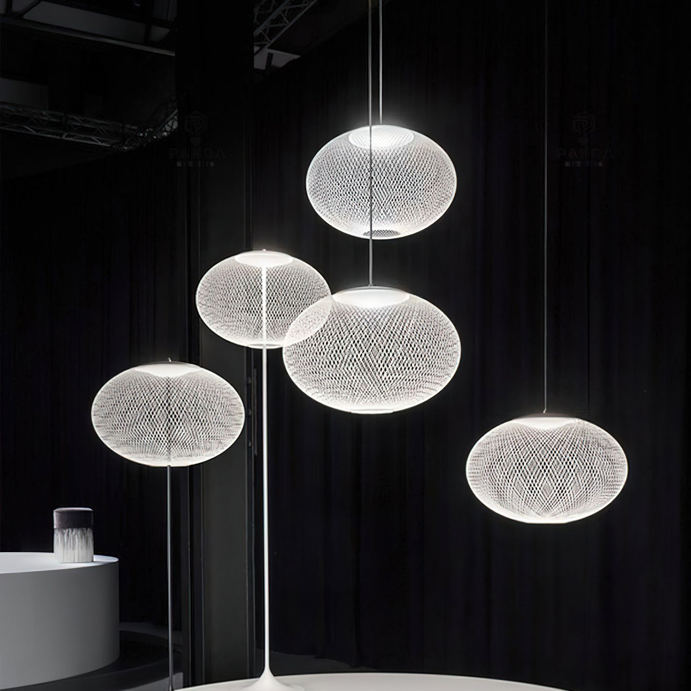 NR2 Grid Pendant Lamp
