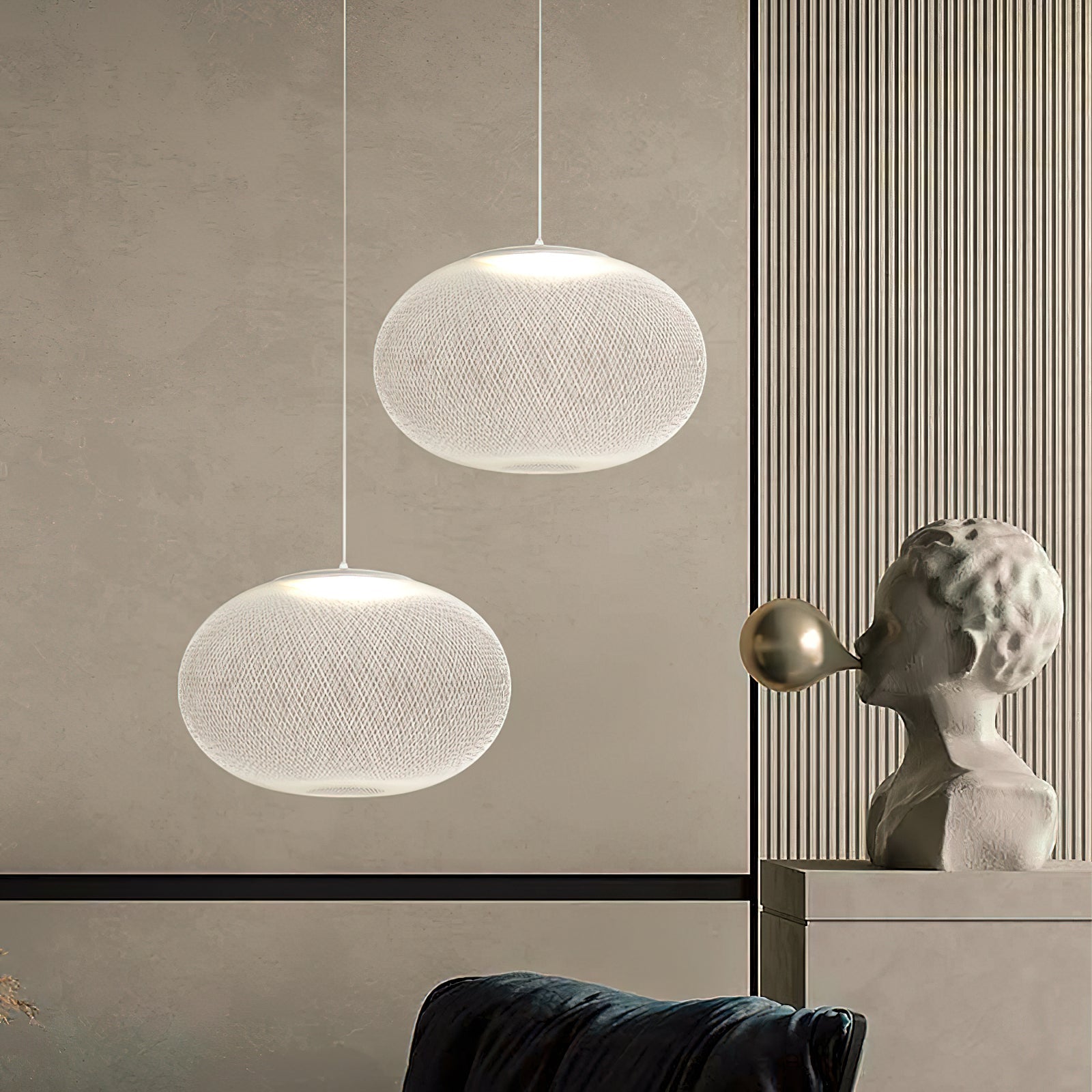 NR2 Grid Pendant Lamp