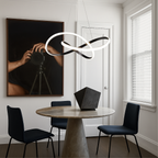 Camera - Modern Pendant Lamp Dining Room Aluminum Black