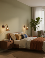 Nalia Amber Wall Lamp