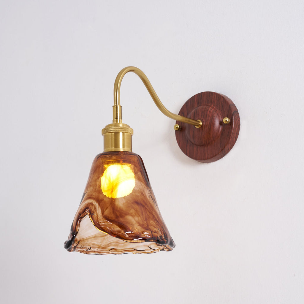 Nalia Amber Wall Lamp