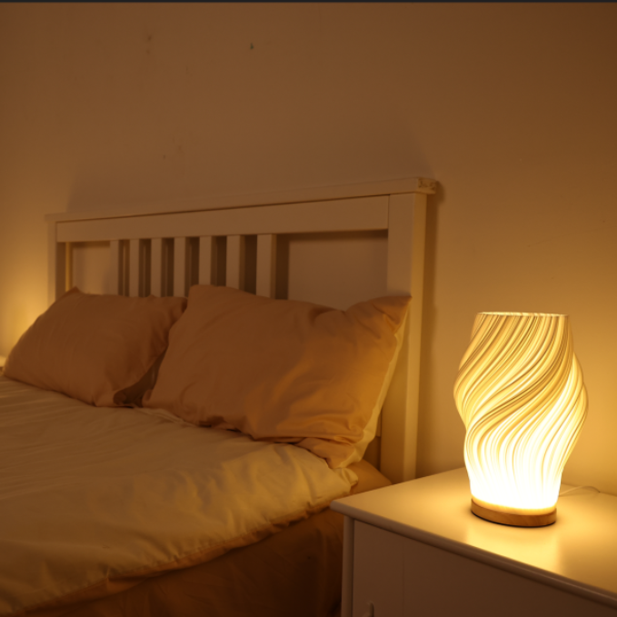 Velionis - Dimmable Wavy Design Lamp Modern