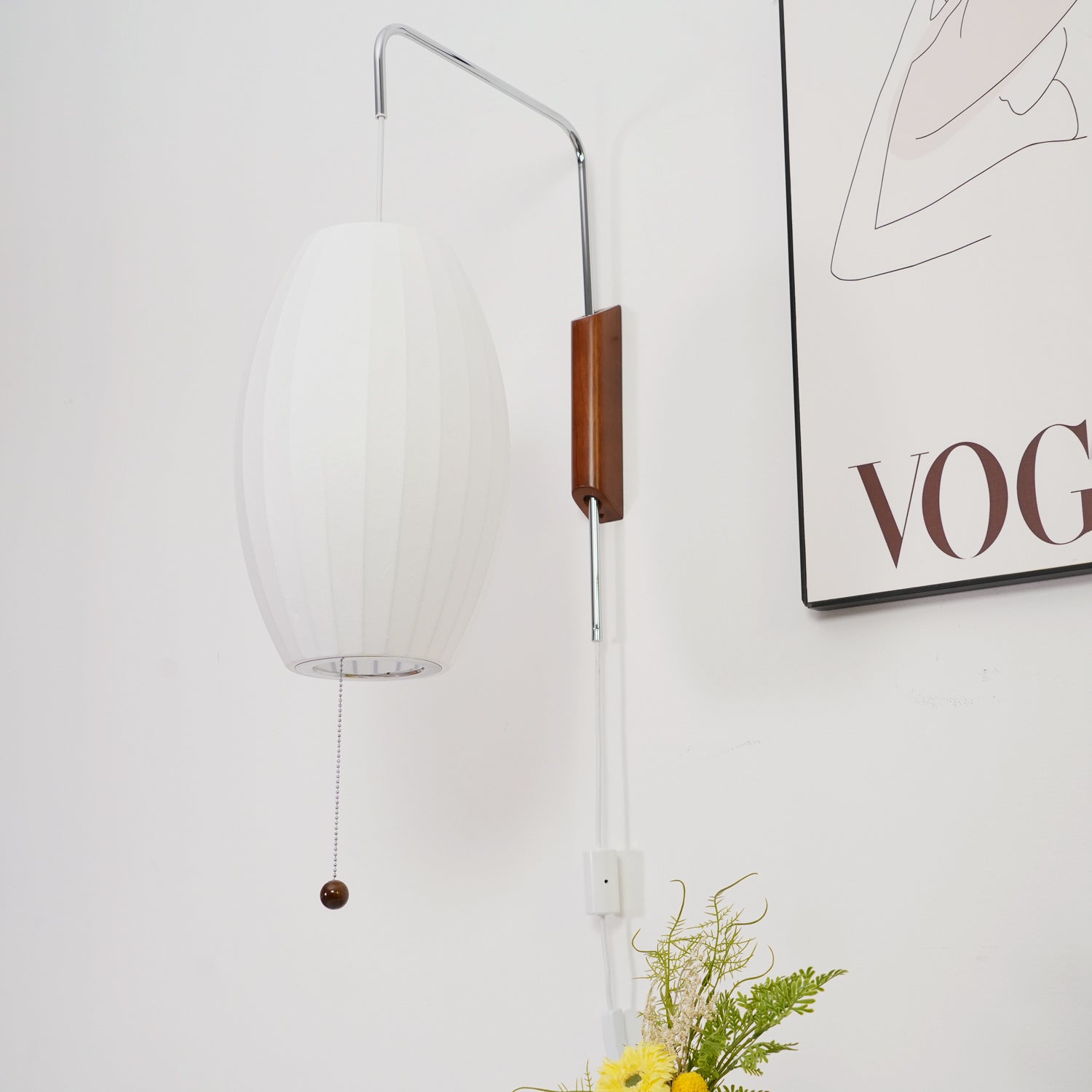 Nelson Plug-In Wall Sconce