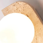 Ritta Travertine Wall Lamp