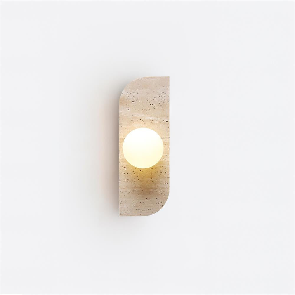 Ritta Travertine Wall Lamp