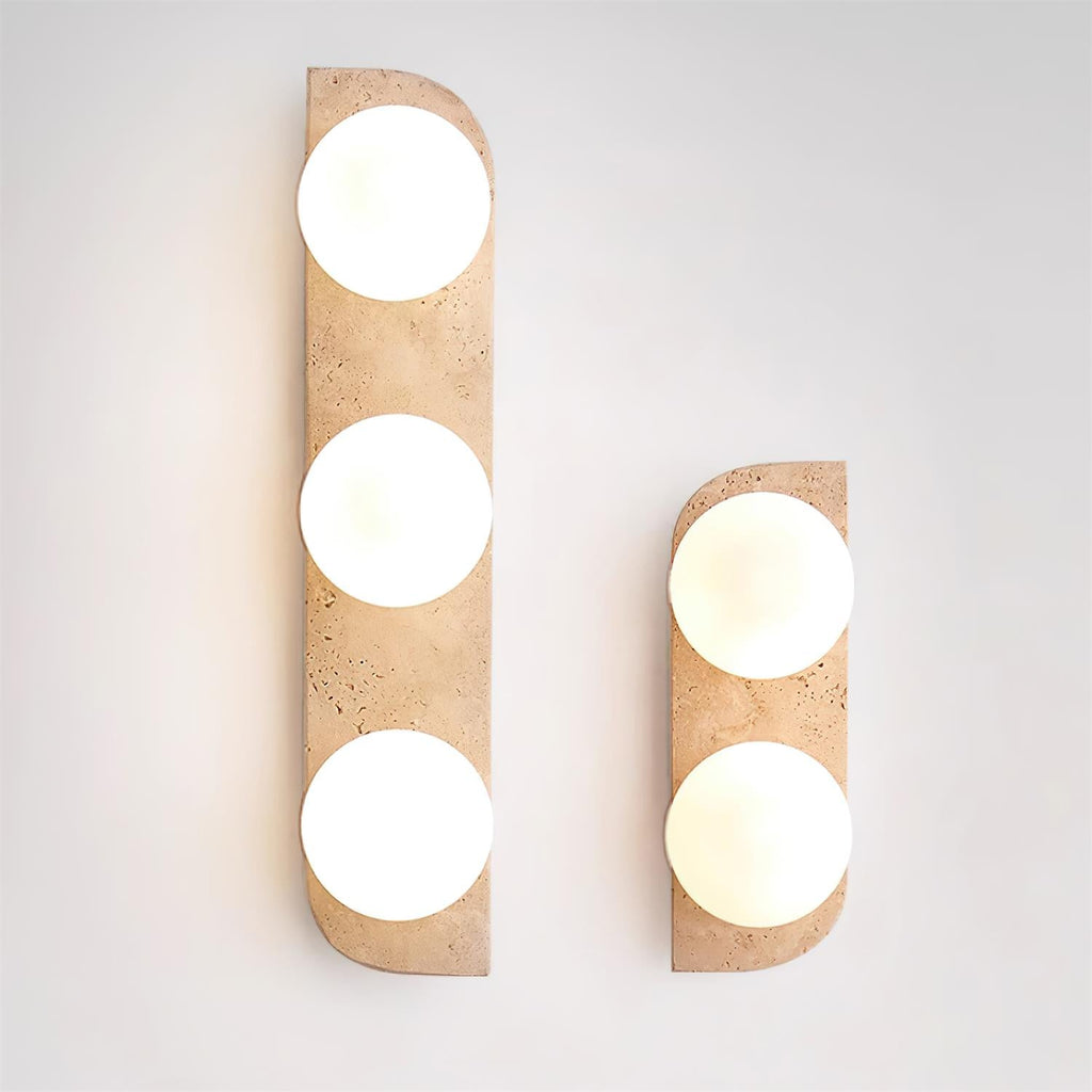 Ritta Travertine Wall Lamp