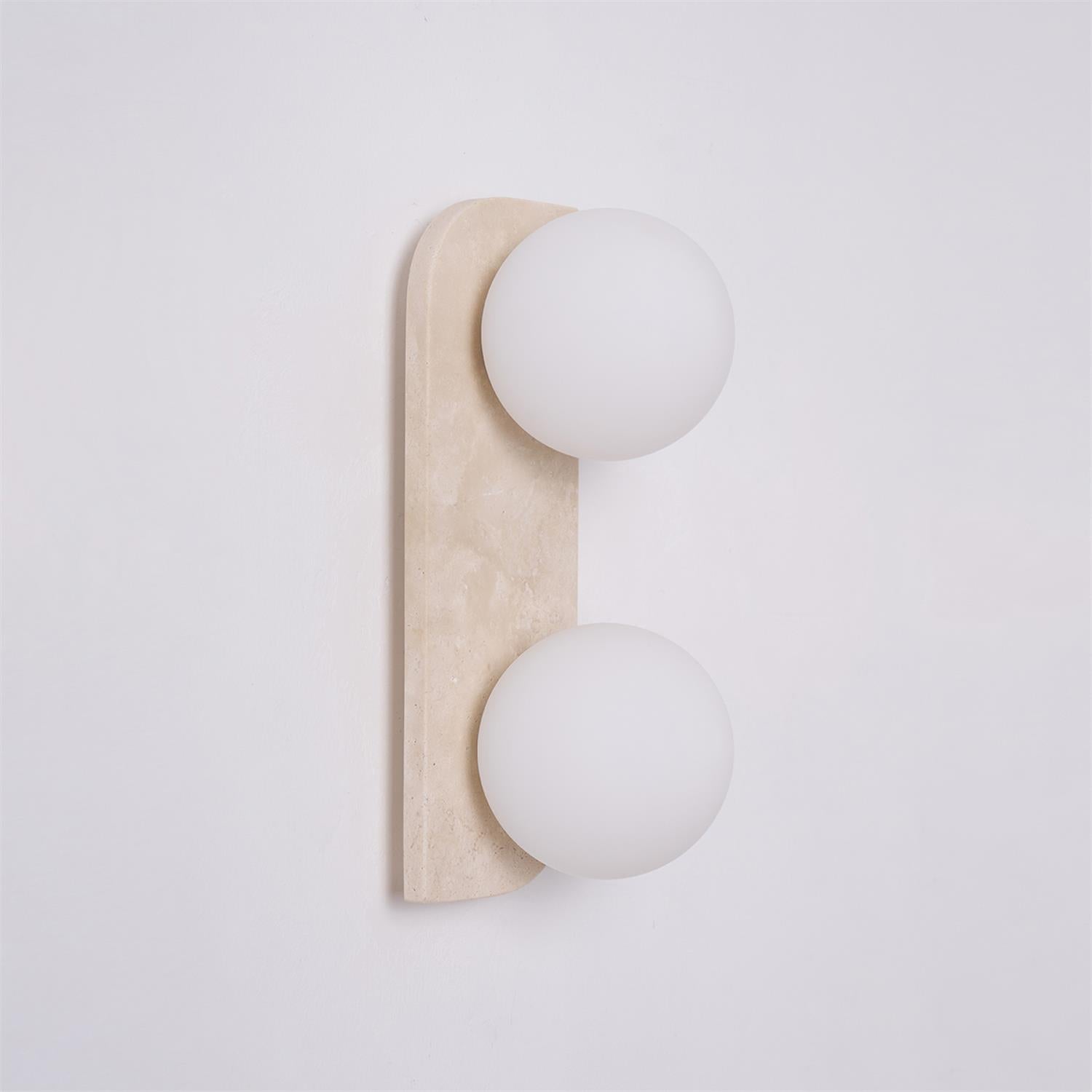 Ritta Travertine Wall Lamp