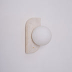 Ritta Travertine Wall Lamp