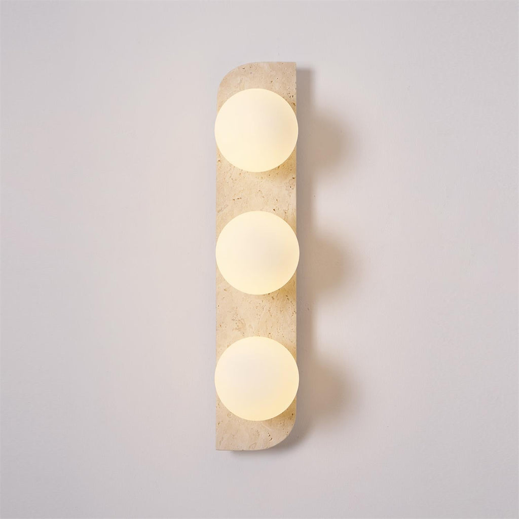 Ritta Travertine Wall Lamp