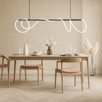 Delyra - Linear Pendant Lamp for Above the Dining Table or Kitchen