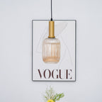 Nina Ribbed Pendant Lamp